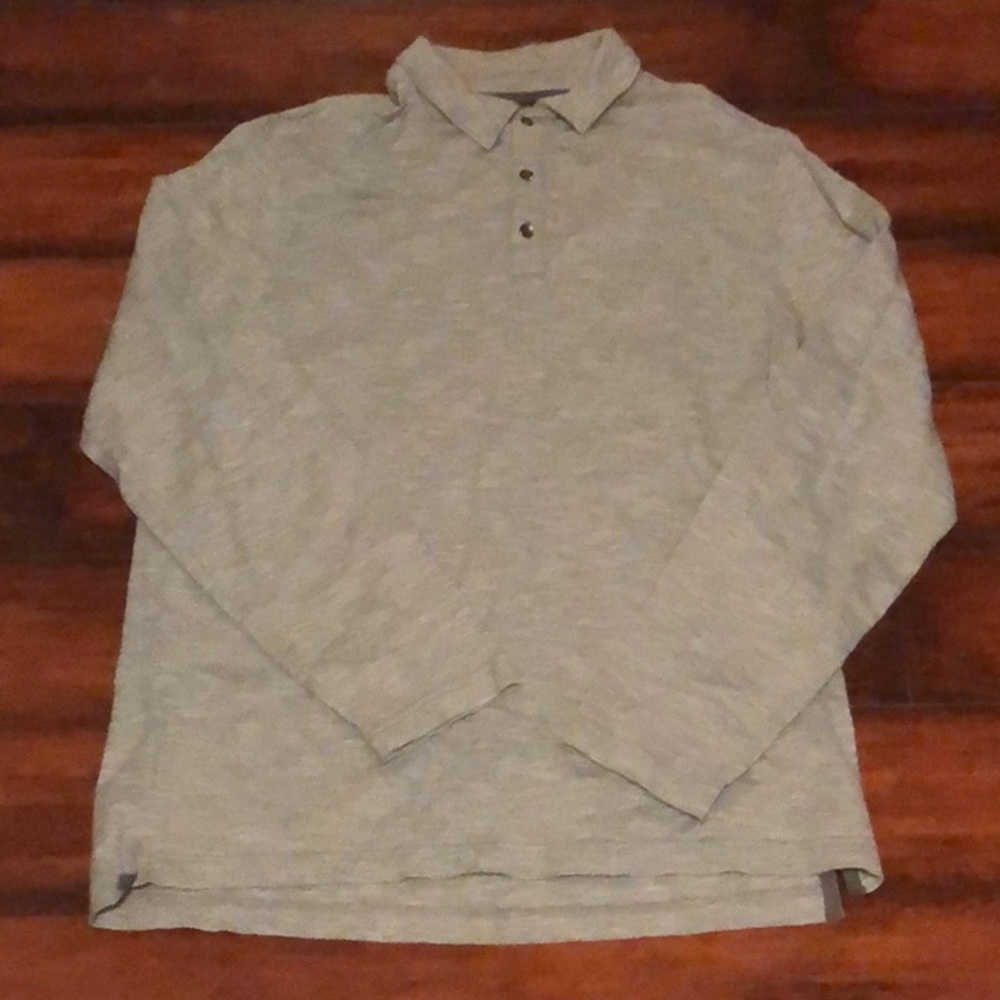 Men’s collared Banana Republic Heathered shirt